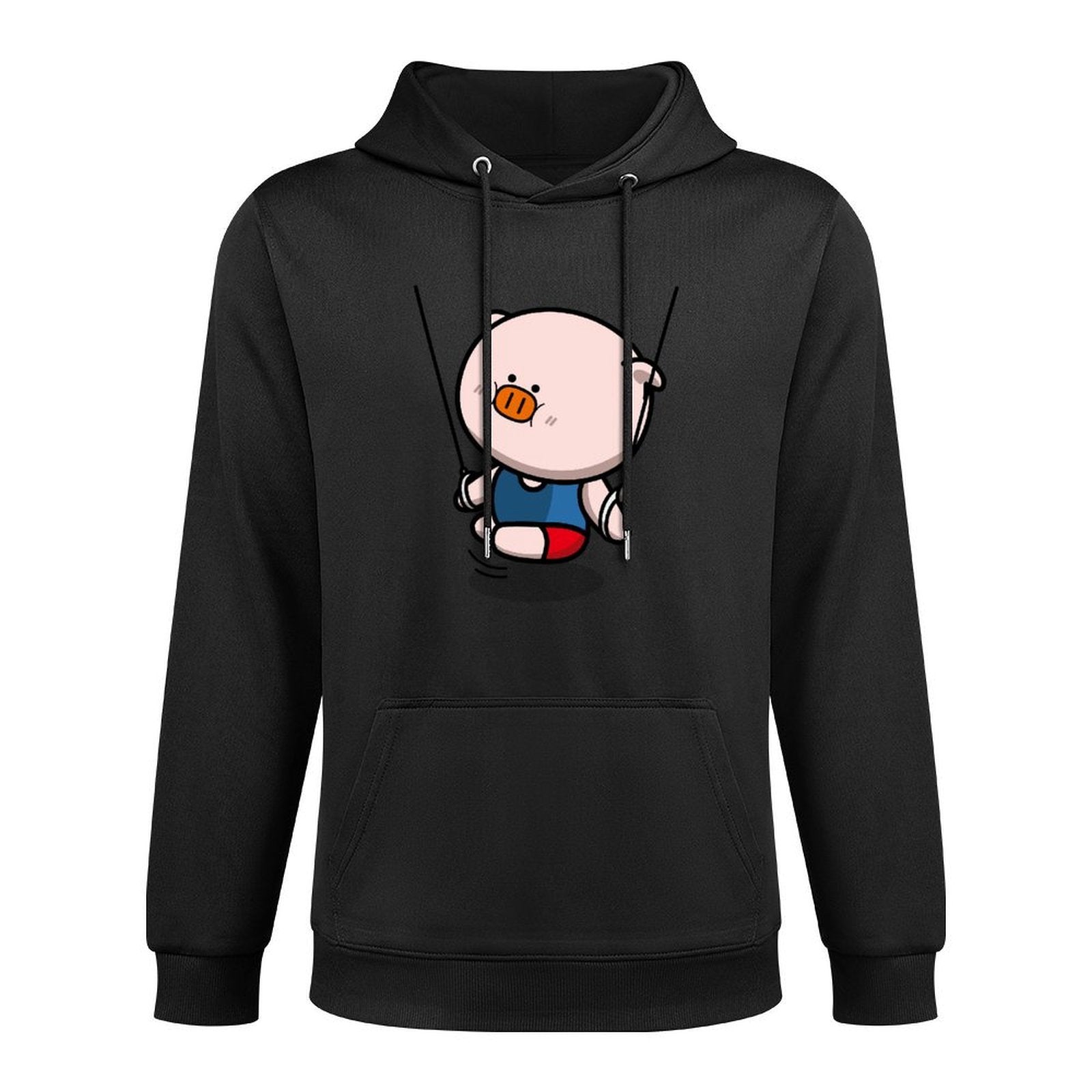 SoftLine Fade-Proof Front Graphic Hoodies